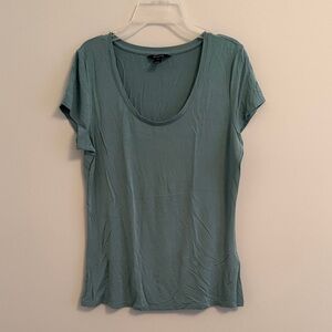 RW&CO. Women's Aqua Short Sleeve Tee